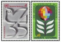 [The 35th Anniversary of the United Nations, tip K]