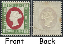 [Queen Victoria - Portrait in White Square, type C3]