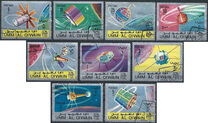 [The 100th Anniversary of I.T.U. - Communications Satellites, type BZ]