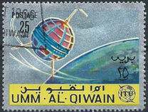 [The 100th Anniversary of I.T.U. - Communications Satellites, type CB]
