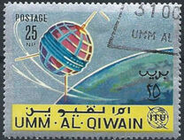 [The 100th Anniversary of I.T.U. - Communications Satellites, type CB]