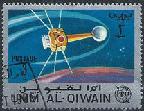 [The 100th Anniversary of I.T.U. - Communications Satellites, type CG]
