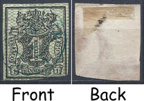 [Stamps with Coloured Grill, प्रकार A3]