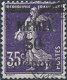 [French Postage Stamps Overprinted "MEMEL" and Surcharged, Scrivi B5]