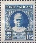 [Papa Pío XI. Llaves de San Pedro y mitra. Retrato del Papa Pío XI, tipo B1]