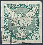 [Colombe de la paix - Timbres pour journaux, type F]