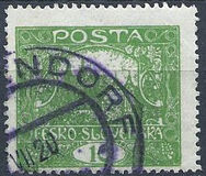 [Definitives - No Plant Above "ČESKO-SLOVENSKÁ", type I38]