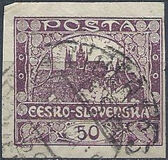 [Definitives - "ČESKO-SLOVENSKÁ" Above Value, tegund G3]