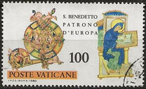 [The 1500th Anniversary of the Birth of The Saint Benedict of Nursias, type SM]