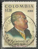 [Airmail - President Guillermo Leon Valencia Commemoration, 1909-1971, tip AKG]