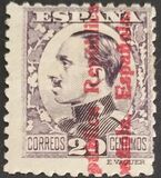 [Definitive Issues and Express Stamps with Imprint Republica Espanola, typ EF17]