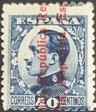 [Definitive Issues and Express Stamps with Imprint Republica Espanola, typ EF22]
