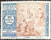 [The 1900th Anniversary of the Appearance of the Virgin of Pillar, Saragossa - Surtaxed, type LQ]