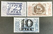 [Don Quijote Issue of 1905 Surcharged - Not Issued, type JB]