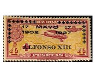 [Airmail - Red Cross 1926 Issue Overprinted, type BX9]