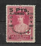 [Red Cross - 1925 Issue Overprinted & Surcharged, Typ BV13]