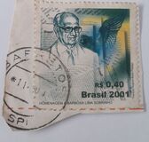 [The 1st Anniversary of the Death of Alexandre Jose Barbosa Lima Sobrinho, Journalist, 1897-2000, type DPB]