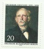 [The 150th Anniversary of the Birth of Theodor Fontane, type JA]