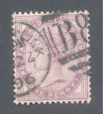 [Reina Victoria. Inscripción "POSTAGE AND INLAND REVENUE", tipo AI1]