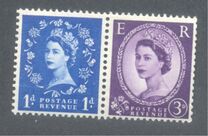 [Queen Elizabeth II - Phosphorescent Stamps, tyyppi DV25]