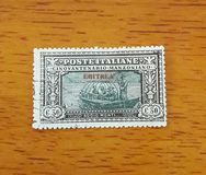 [The 50th Anniversary of the Death of Alessandro Manzoni - Italian Postage Stamps Overprinted "ERITREA", Вид U2]