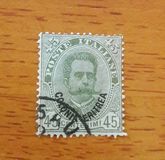[King Umberto - Italian Postage Stamps Overprinted "Colonia Eritrea", type D3]