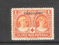 [Not Issued Spanish Stamps Overprinted "CABO-JUBY", type G]