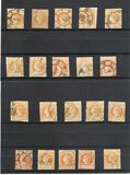 [Queen Isabella II - Colored Paper, tegund O]