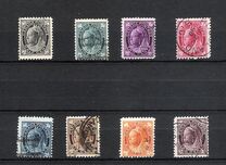 [Queen Victoria - Maple Leaf in Corners, type P]
