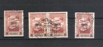 [Airmail - Issue of 1944 Surcharged, type BE]