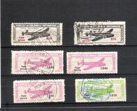 [Airmail - Overprinted "TAXE PERCUE", type BG]