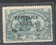 [Vasco da Gama Issue - Postage Stamps from Portuguese Africa Surcharged &  Overprinted "REPUBLICA - ANGOLA", type M]
