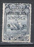 [Vasco da Gama Issue - Postage Stamps from Portuguese Africa Surcharged &  Overprinted "REPUBLICA - ANGOLA", type M4]