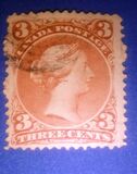 [Queen Victoria - Size: 20 x 24mm, tegund D]