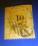 [Queen Victoria - Surcharged, type B4]