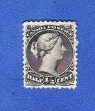 [Queen Victoria - Size: No. 1-1C 17 x 21 mm, No. 2-3a: 20 x 24mm. For Earlier Issues, see British Canada, type A2]