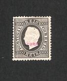 [King Luis I - Portuguese Stamps Overprinted "Acores" in Small, type F10]