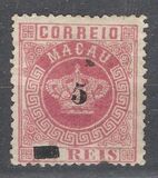 [Crown - No 4 & 6 Surcharged, type D]