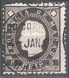 [King Louis I - Stripped paper, type I]