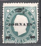 [Newspaper Stamps -  Nos. 33 & 33A Overprinted "JORNAES" & Surcharged, Tipe L]