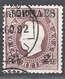 [Newspaper Stamps - Nos. 36, 36A, 38 & 38A Overprinted "JORNAES", Tipe J]