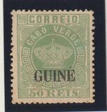 [Crown - Cape Verde Stamps Overprinted "GUINÈ", type A6]