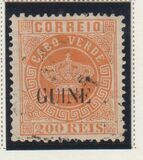 [Crown - Cape Verde Stamps Overprinted "GUINÈ", type A8]