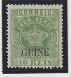 [Crown - Cape Verde Stamps Overprinted "GUINÈ" - New Colors, type A10]