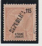 [Issues of 1898-1901 Overprinted "REPUBLICA" with Tall thin letters - Local Print, тып T7]