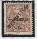 ["Provisorio" Stamps of 1902 Overprinted "REPUBLICA" with Short Thick Letters, тып XET13]