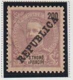 [Issues of 1898-1901 Overprinted "REPUBLICA" with Short Thick letters - Local Print, тып XET9]