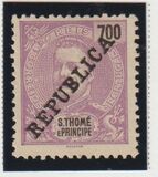 [Issues of 1898-1901 Overprinted "REPUBLICA" with Short Thick letters - Local Print, тып XET12]
