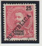 [Issues of 1898-1901 Overprinted "REPUBLICA" with Short Thick letters - Local Print, тып XET4]