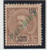 [Previous Stamps from 1898-1905 Overprinted "REPUBLICA" in Red or Green, type AE4]